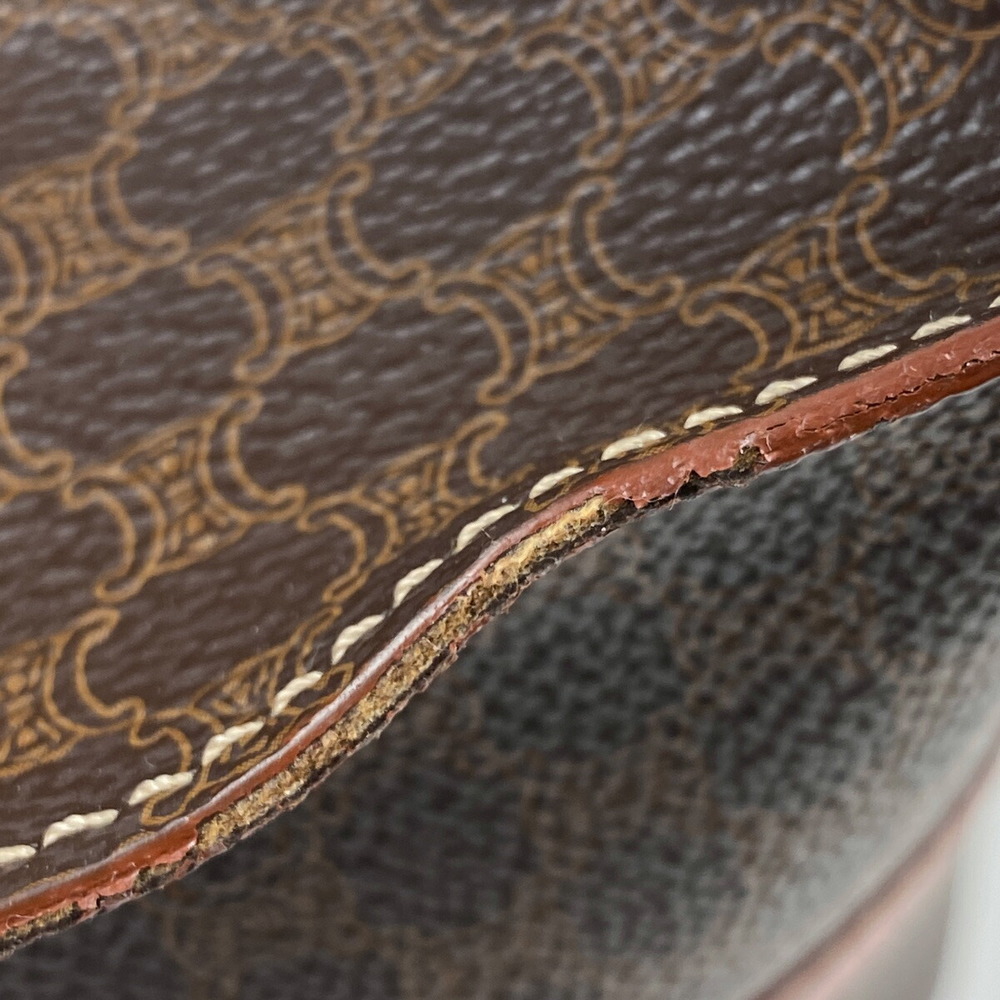 Celine Macadam Pattern All Over Canvas Shoulder T… - image 3